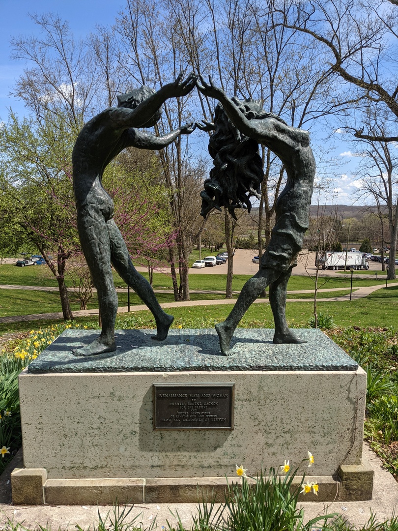 Renaissance Man and Woman- Full view Renaissance Man and Woman- Full view
