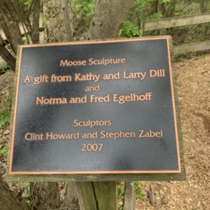 Moose Plaque