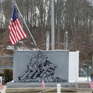 Front of Iwo Jima Memorial