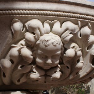 Cherub Trough Underside End.JPG