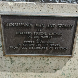 Renaissance Man and Woman- Plaque