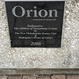 Orion Plaque