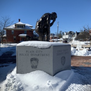 Union County Law Enforcement Memorial from Right