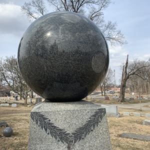 Close Up Angle View of Merchant Ball
