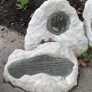 Polar Bear Mom and Cubs Plaque #1