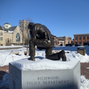 Union County Law Enforcement Memorial from Left