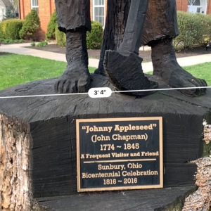 Johnny Appleseed Plaque View